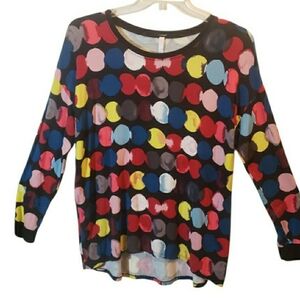 Kensie Girl womens lg stylish colorful blouse.  7027